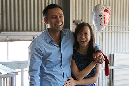 Couples in premarital counseling